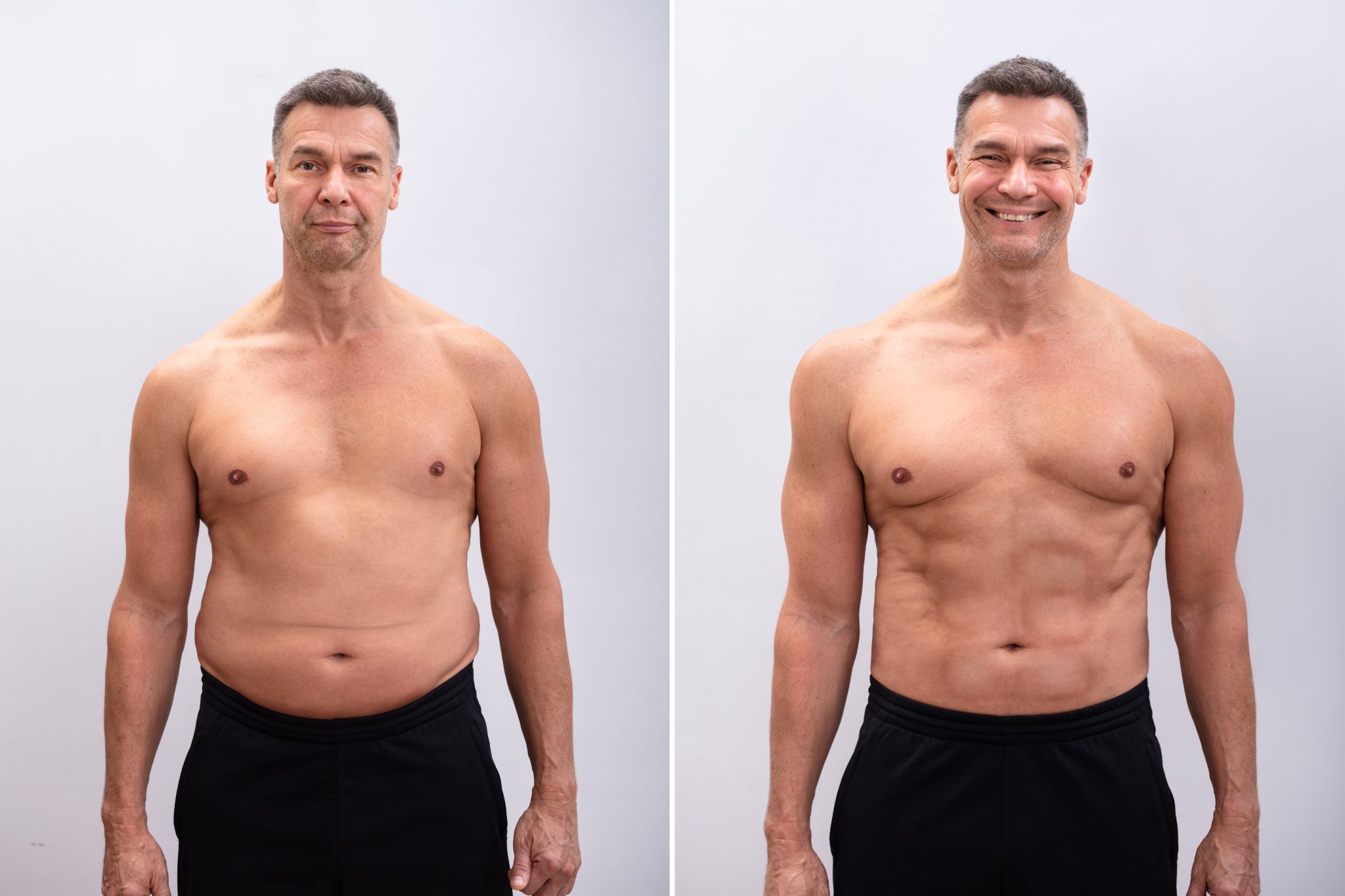 Portrait,Of,A,Mature,Man,Before,And,After,Weight,Loss